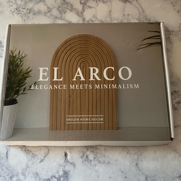 New Arch design tray wooden decorative servings tray cutting charcuterie board - Picture 2 of 13